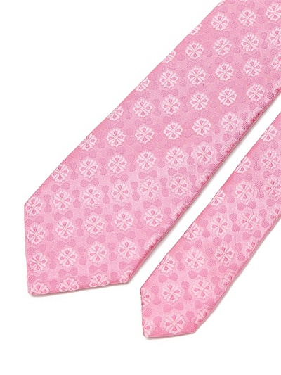 Галстук жаккардовый из шелка с узором - A051SZ0900IY21IPKK29 Галстук муж. (950)