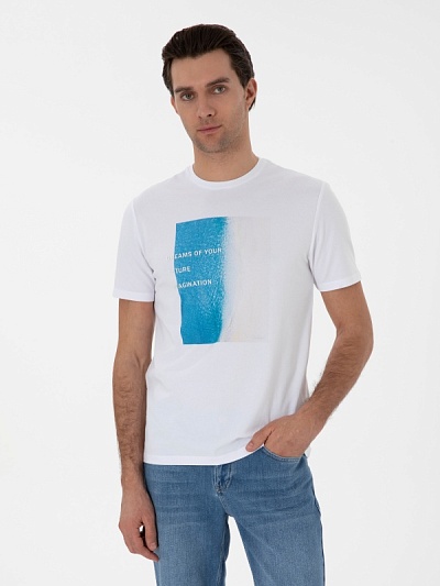 Футболка с принтом - G051SZ0110CAEN Футболка муж. (VR013, XL)