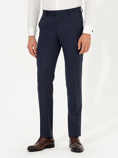 Брюки классические из шерсти зауженные - G051SZ0030VALTUS-LYC/P Брюки муж. (VR033, 50, 6)