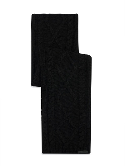 Шарф вязаный с рельефным узором - A051SZ0DHATKSK23-ORGUKAS Шарф муж. (001)