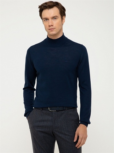 Водолазка c добавлением шерсти - G051SZ0TK0ELIB Кофта муж. (VR033, L)