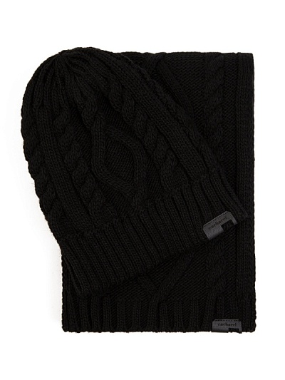 Комплект из шапки и шарфа - A051SZ0DH0SK20-TKM-ORGUAKR Шарф муж. (001)