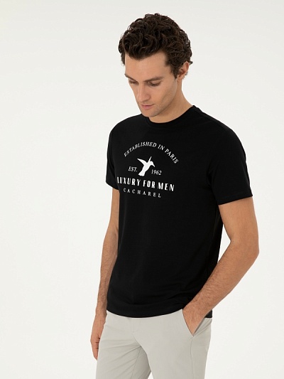 Футболка с принтом - G051SZ0110TEBESSA Футболка муж. (VR046, XL)