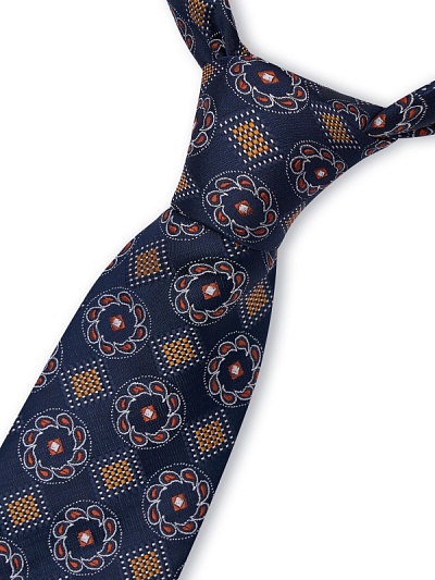 Галстук жаккардовый с узором - A051SZ090MICSK023-MICKRVT15 Галстук муж. (571)