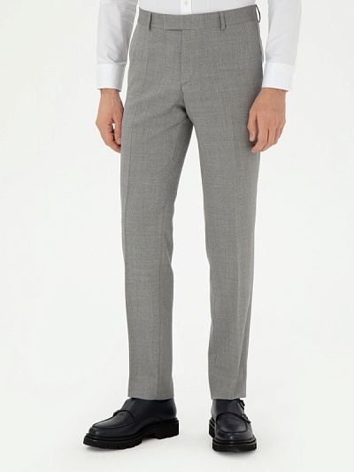 Брюки классические из шерсти зауженные - G051SZ0030SARE_P_25Y Брюки муж. (VR024, 48, 6)