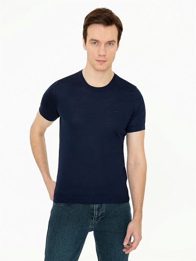 Футболка трикотажная базовая - G051SZ0TK0JUIN Кофта муж. (VR033, S)