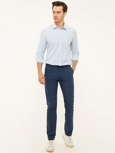 Брюки чинос зауженные - G051GL0780MDL26 Брюки муж. (VR028, 34, 34)