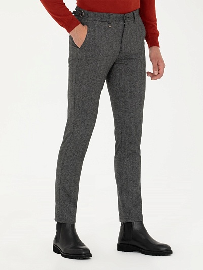 Брюки повседневные зауженные - G051SZ0780AGENA Брюки муж. (VR006, 33, 34)