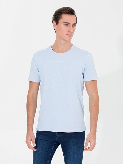 Футболка с принтом "птички кашарель" - G051SZ0110ELITA Футболка муж. (VR003, L)