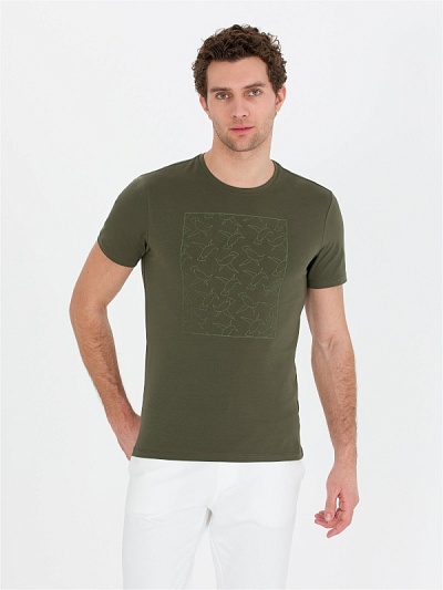 Футболка с принтом - G051SZ0110ELITA Футболка муж. (VR027, XL)