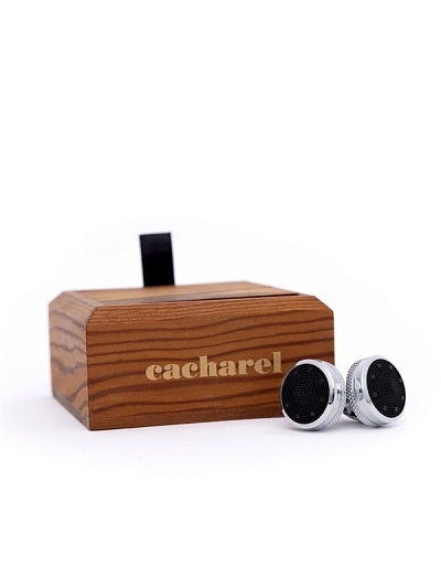 Запонки круглые - A051SZ053KD7IY23KDC7 Запонки муж. (109)