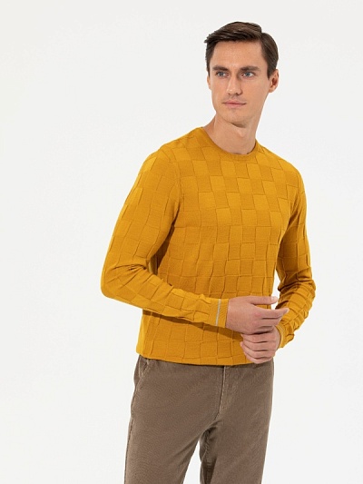 Джемпер из смесовой шерсти - G051SZ0TK0NICOLE Кофта муж. (VR044, XL)