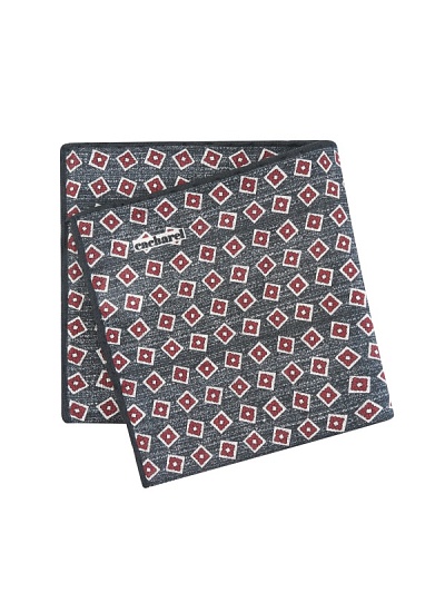 Платок нагрудный льняной с узором - A051SZ0900IY25_KTN1 Галстук муж. (200)