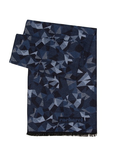 Шарф из вискозы с узором - A051SZ0DHATKSK24_VIS7 Шарф муж. (200)