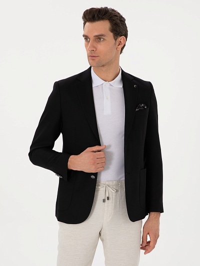 Пиджак из смеси шерсти и хлопка - G051SZ0020DAGY Пиджак муж. (VR046, 46, 6)