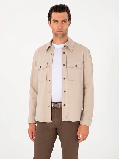 Рубашка плотная свободная - G051SZ0040TUMBO Сорочка муж. (VR011, 2XL)