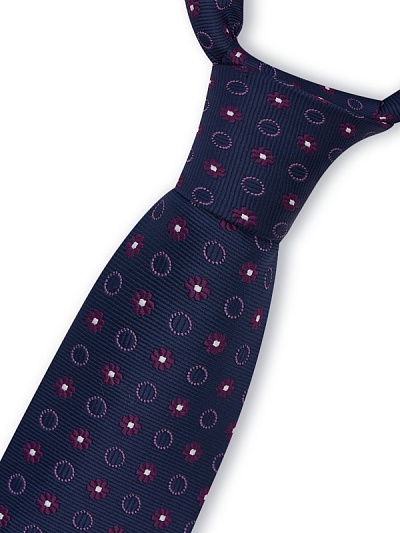 Галстук жаккардовый с узором - A051SZ090MICSK023-MICKRVT14 Галстук муж. (370)