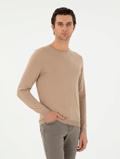 Джемпер из шерсти с добавлением кашемира и шелка - G051SZ0TK0CASSA Кофта муж. (VR011, M)