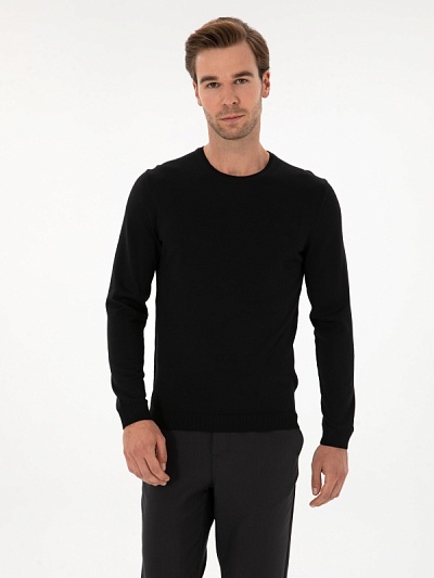 Джемпер с добавлением шерсти - G051SZ0TK0ELO_25K Кофта муж. (VR046, XL)