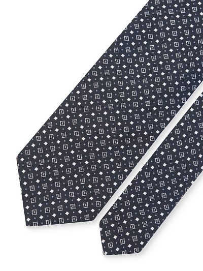 Галстук жаккардовый с узором - A051SZ090KA1K22MIC7 Галстук муж. (001)