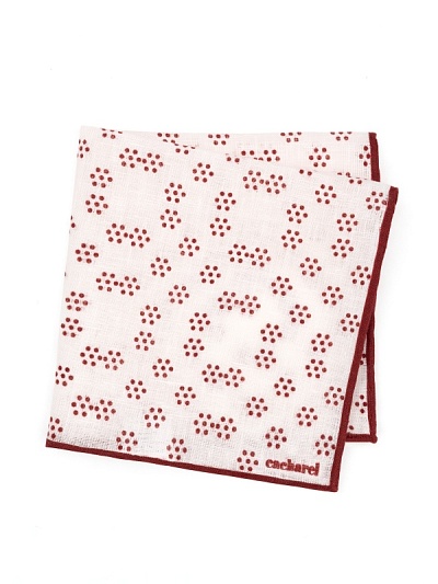 Платок нагрудный льняной с узором - A051SZ0900IY24_KTN1 Платок муж. (900)