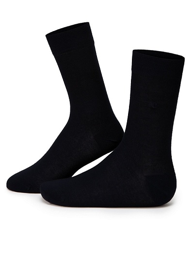 Носки высокие с добавлением шелка - A051SZ013BSCBSC-İPEK Носки муж. (200, 43_45)