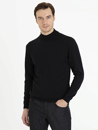 Водолазка из шерсти с воротником-стойка - G051SZ0TK0MEGIB Кофта муж. (VR046, XL)