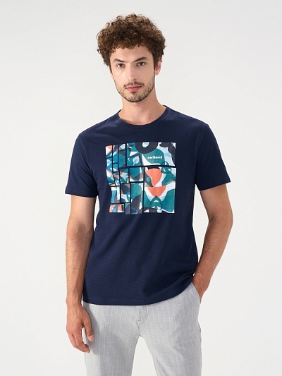 Футболка с принтом - G051SZ0110SLANY Футболка муж. (VR033, L)