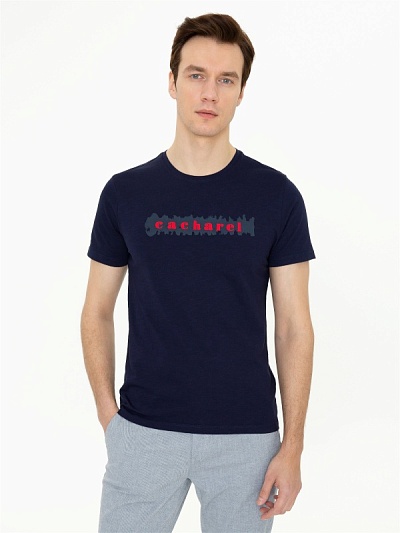 Футболка c надписью - G051SZ0110SLOY Футболка муж. (VR033, S)