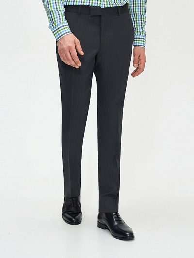 Брюки классические из шерсти зауженные - G051SZ0030SEBBIE/P Брюки муж. (VR006, 56, 6)