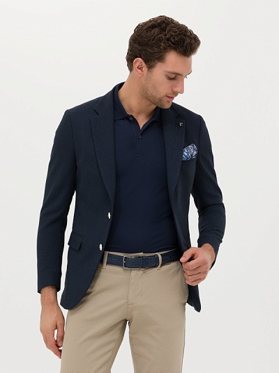 Пиджак из смесовой шерсти - G051SZ0020KOLN Пиджак муж. (VR033, 48, 6)