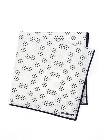 Платок нагрудный льняной с узором - A051SZ0900IY24_KTN1 Платок муж. (200)