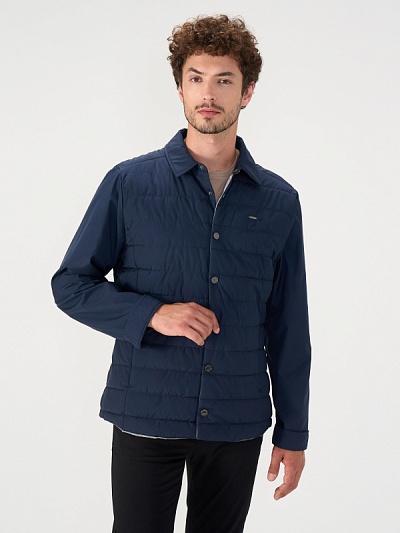 Куртка стеганая с отложным воротником без капюшона - G051SZ0MS0GERALDINE-R Куртка муж. (VR033, 52)