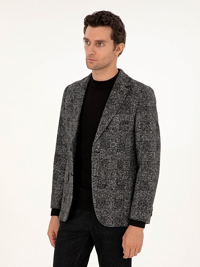 Пиджак из шерсти с добавлением шелка - G051SZ0020RAEL Пиджак муж. (VR046, 46, 6)