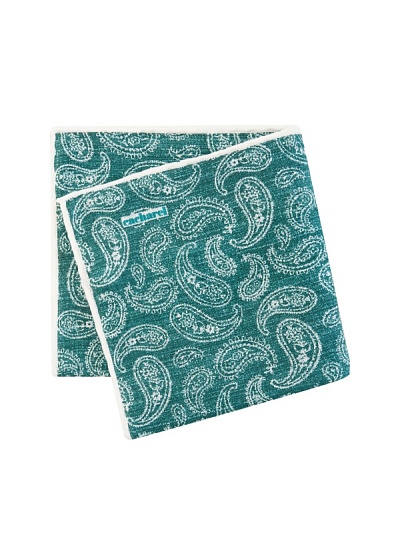 Платок нагрудный льняной с узором - A051SZ0900IY25_KTN6 Галстук муж. (700)