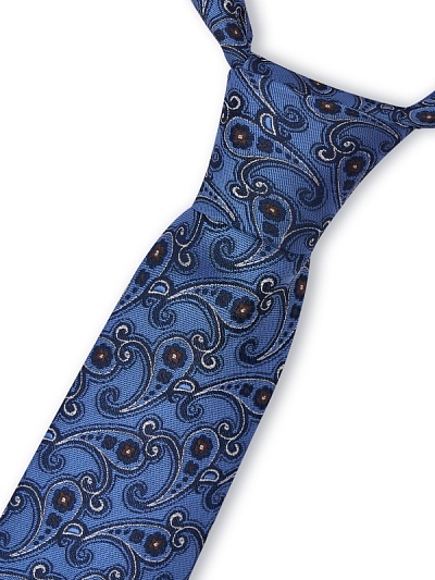 Галстук жаккардовый с узором - A051SZ090MICSK023-MICKRVT9 Галстук муж. (300)