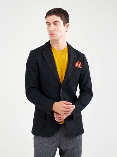 Пиджак классический с добавлением шерсти - G051SZ0020GRUD Пиджак муж. (VR046, 48, 6)