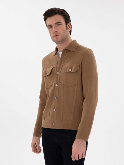 Кардиган на пуговицах с отложным воротником - G051SZ0TH0VENETO Кардиган муж. (VR015, 2XL)