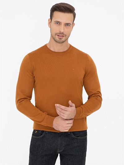 Джемпер из смесовой шерсти - G051SZ0TK0ELO Кофта муж. (VR191, XL)