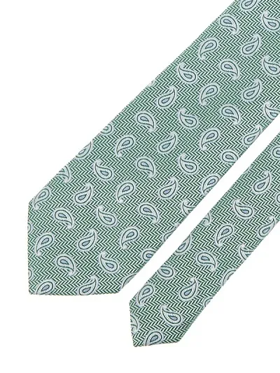 Галстук жаккардовый с узором пейсли - A051SZ0900IYEK15-P Галстук муж. (700)