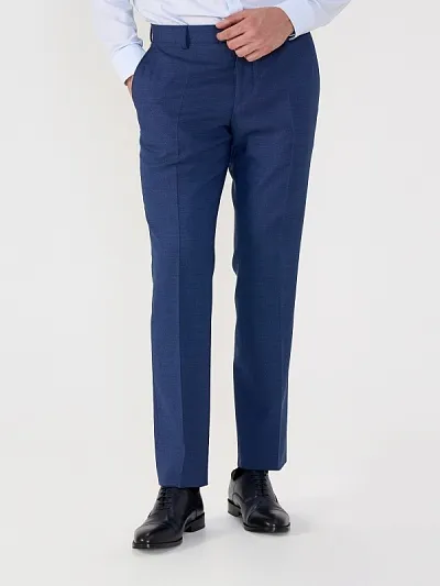 Брюки классические из шерсти зауженные - G051SZ0030OLIVER/P Брюки муж. (VR059, 46, 6)
