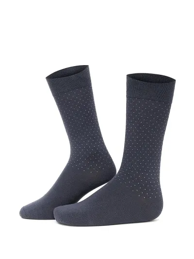 Носки с узором высокие бамбуковые - A051SZ013SKTSK023-DSNBAM2 Носки муж. (050, 40-44)