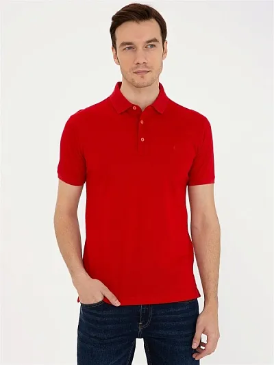 Футболка-поло из хлопка - G051SZ0110CT21 Футболка муж. (VR030, M)