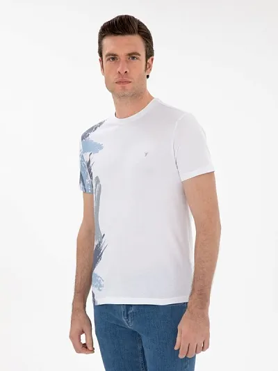 Футболка из хлопка с принтом - G051SZ0110WANDA Футболка муж. (VR013, S)