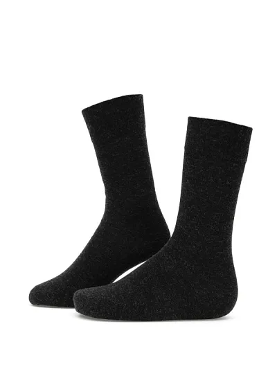 Носки высокие с добавлением шерсти - A051SZ013SKTSK024_BSCBAMYUN Носки муж. (001, 40_44)