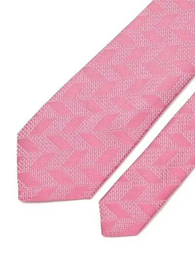 Галстук жаккардовый из шелка с узором - A051SZ0900IY21IPKK33 Галстук муж. (950)