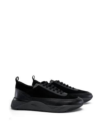 Кроссовки кожаные комбинированные - S051SZ0330CROL Обувь муж. (VR046, 41)