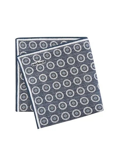 Платок нагрудный из льна с узором - A051SZ0900IY25_KTN4 Галстук муж. (200)