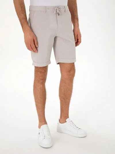 Бермуды в полоску на кулиске - G051SZ0310PAUL_B Бермуды муж. (VR011, 36)