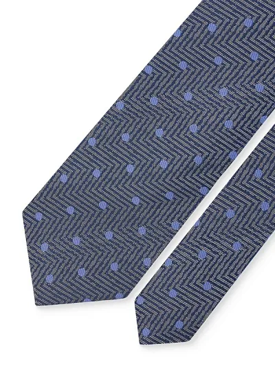 Галстук жаккардовый с узором - A051SZ090KA1K22MIC15 Галстук муж. (200)